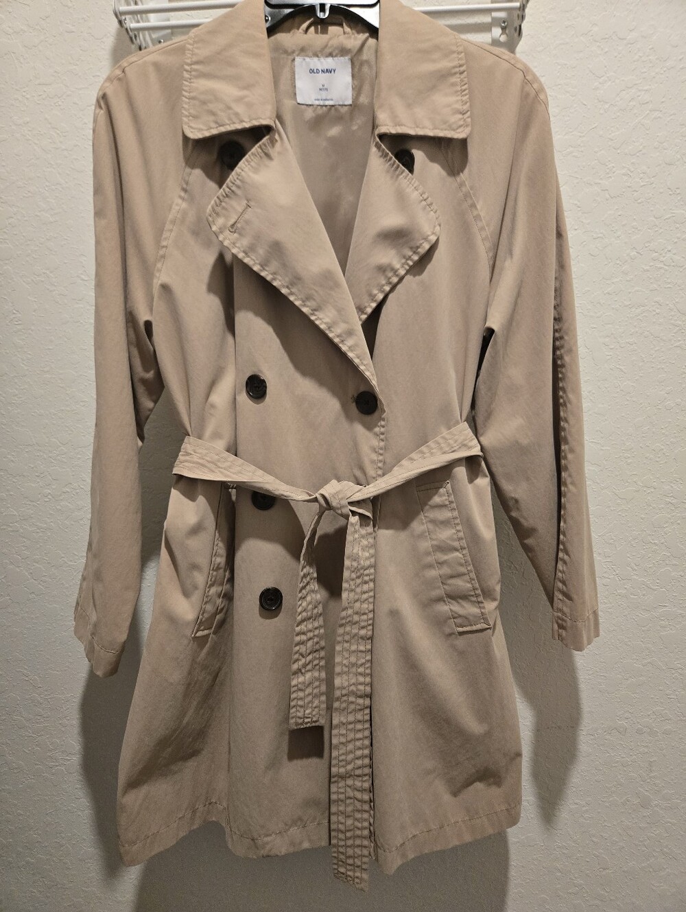 Old Navy Double-Breasted Trench with Belt